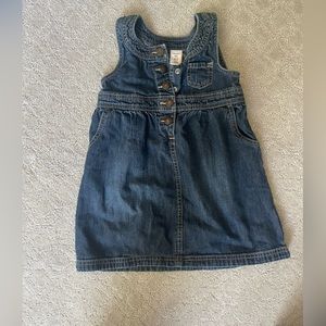 Toddler old navy denim dress 4T